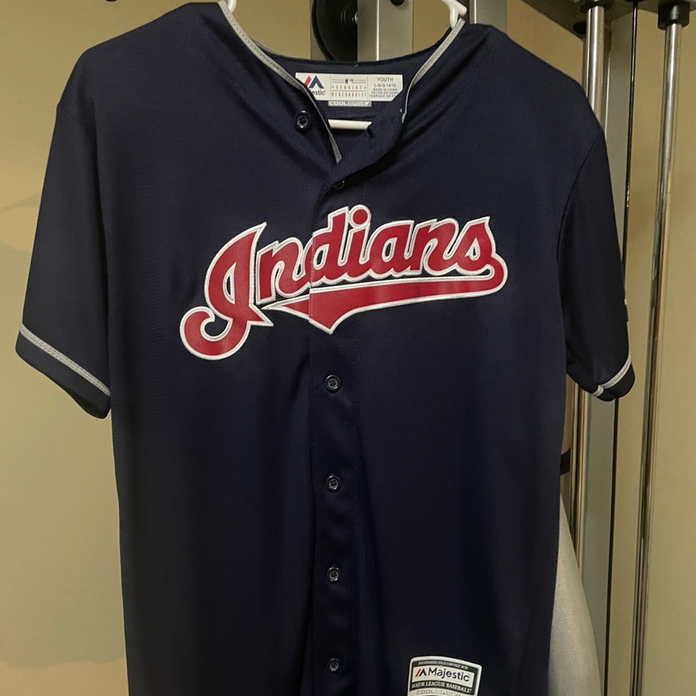 Cleveland Indians youth baseball jersey